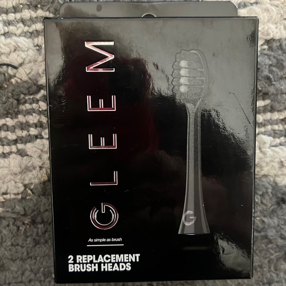 🌴NEW - Gleem (2) Replacement Brush Heads - Picture 1 of 2